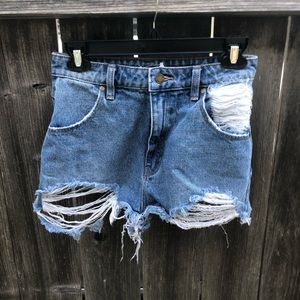 Rollas dusters high rise shorts